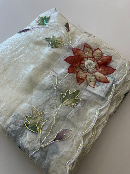 Buttersilk fancy saree