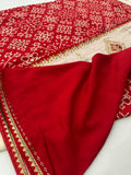 Patola Stone Work Fancy Saree-J30