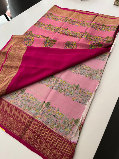 279 PURE MYSORE CRAPE SILK 120 GSM