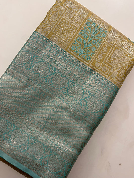 Tissue kanchi semi silk
