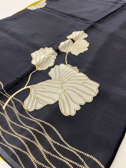 Chinnon Silk Premium Lily Green x Red-1121