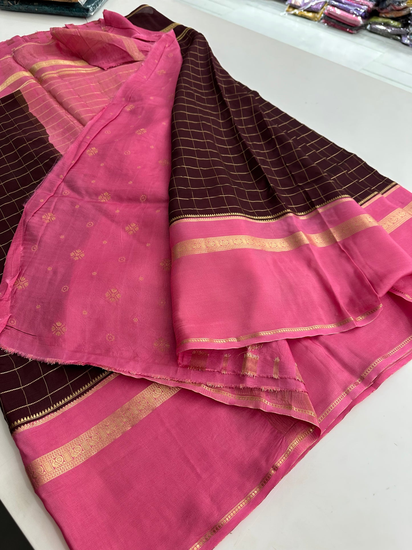 Banarasi Crape Viscose saree-M25