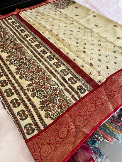 Tussar fancy-109