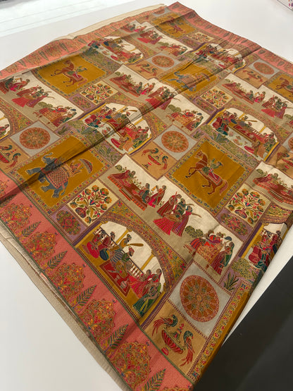 Pashmina Silk Designer Saree-J4