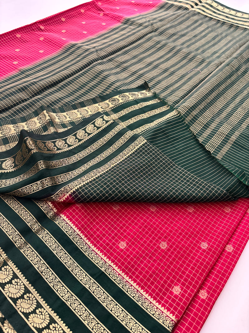 Fancy Crape Saree-J18
