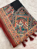 Kalamkari Tussar Fancy-M10