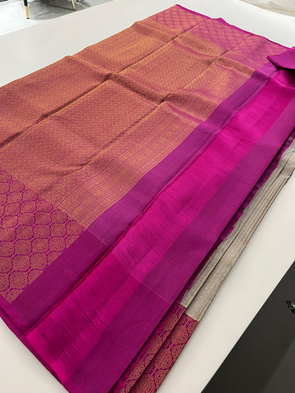 Pure Certified Kanjeevaram Silk Saree