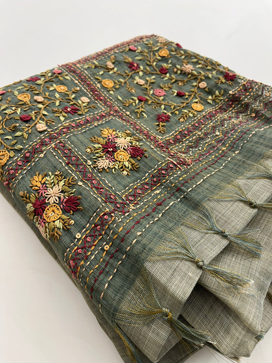 Linen Embroidery Fancy