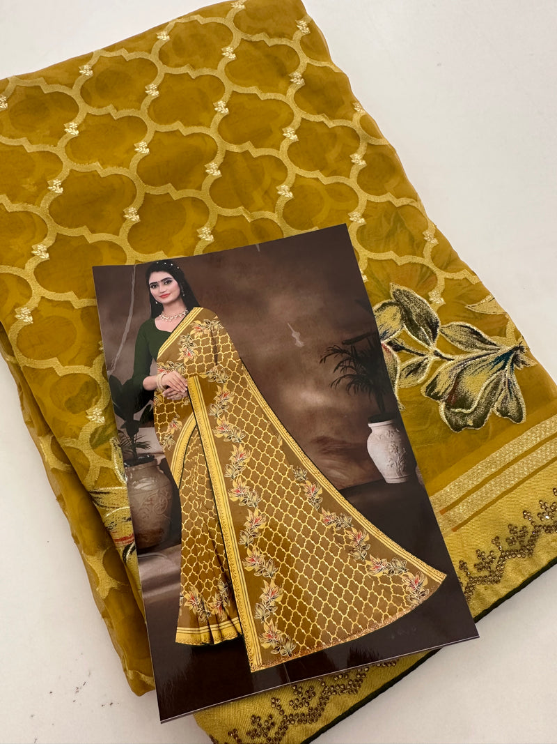 Brosso Fancy Saree-J3