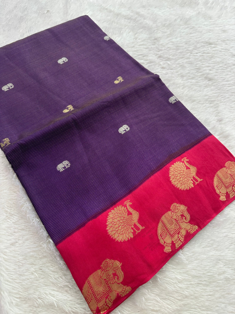 Banarasi Viscose Fancy Saree-JU10
