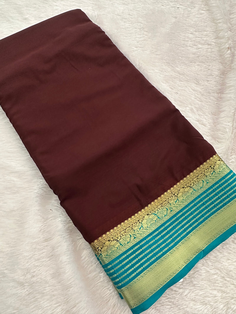 Semi Mysore Crape Fancy-JU4