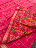Chiffon Premium Soft Fabric Checkered and Coin Butta Prints -JU28