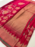 Jute Chiffon Premium Designer Saree-M26