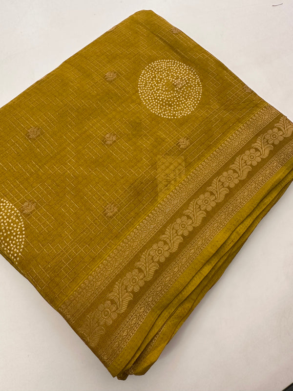 Tussar Fancy Saree -J22