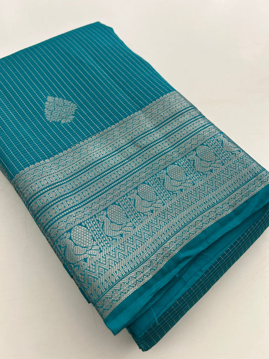 Pure mix silk saree