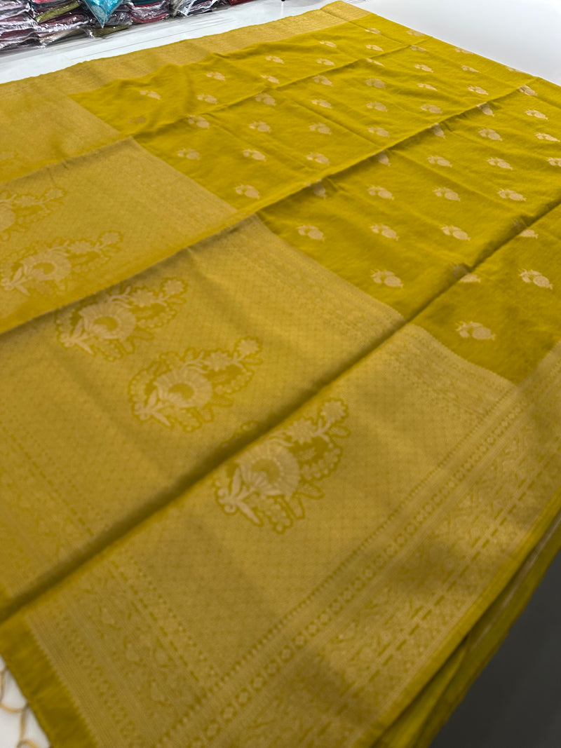 Venkatagiri Soft Cotton Saree- JU28