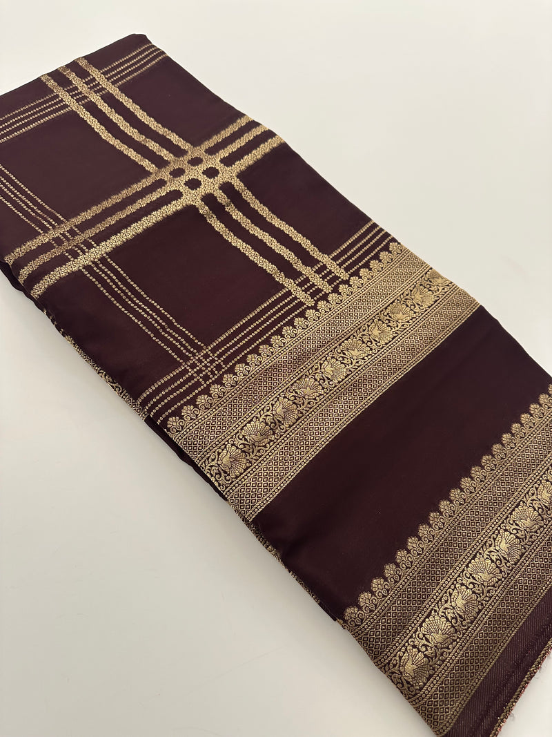 Premium Semi Mysore silk🌹-AU9