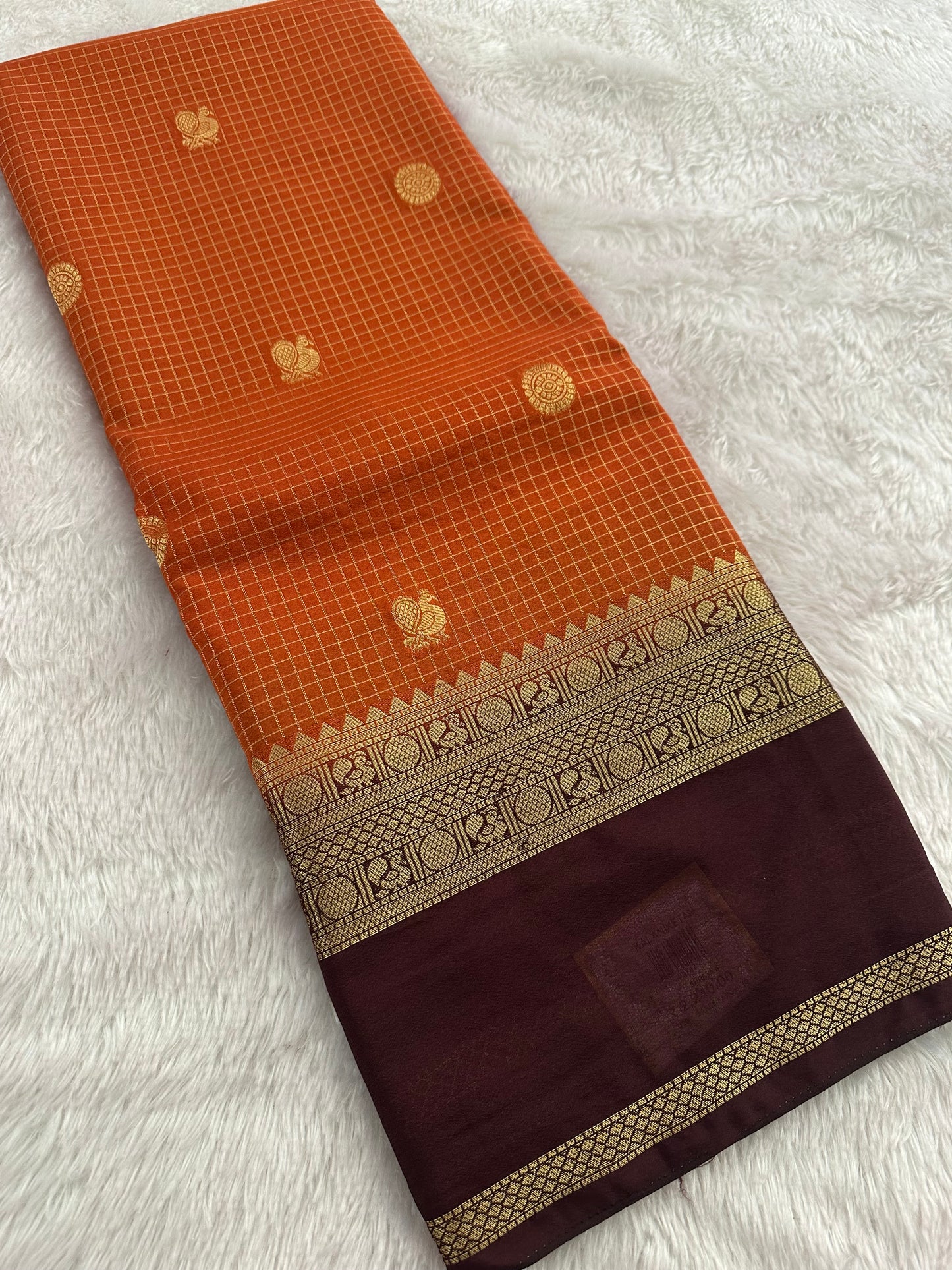 Premium Checks Crape-M13