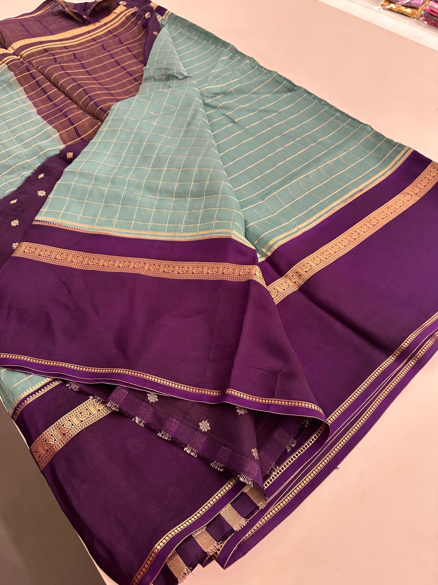 Banarasi Crape Viscose saree-M25