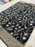 Tulips Linen Premium Saree-M13