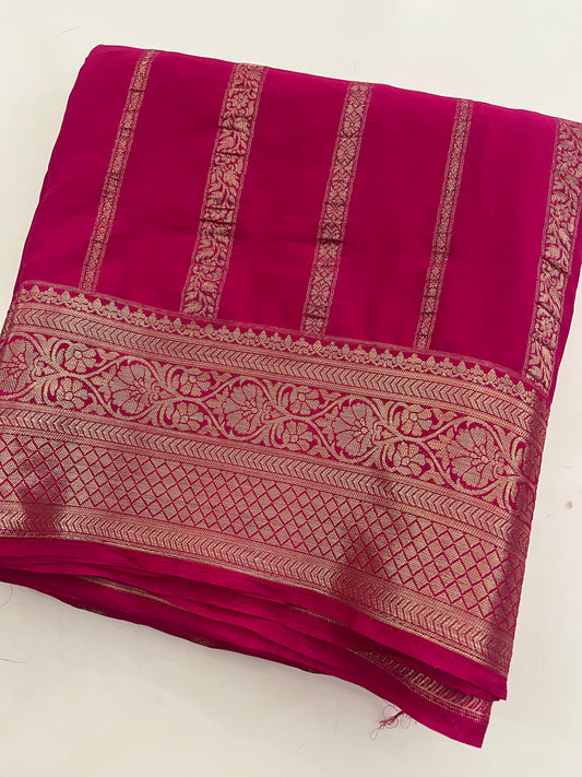 1911 Semi Mysore Crape Silk