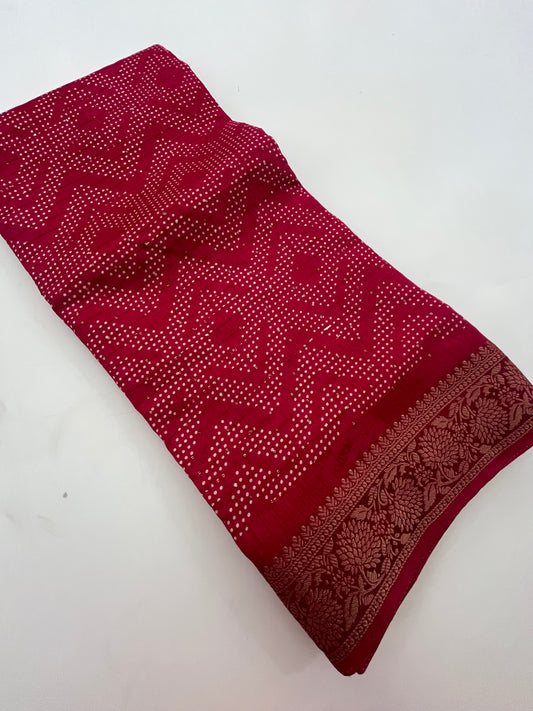 Fancy Sequence Saree