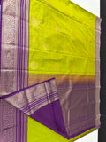 Semi Kanchi Silk Saree-JU31