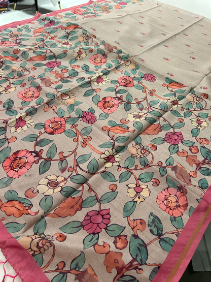 Tussar Printed Saree-M23