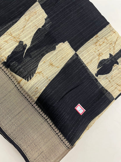 Designer Crepe Silk