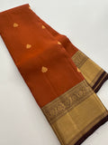 Self Kanchi Silk Sarees🌹-AU14