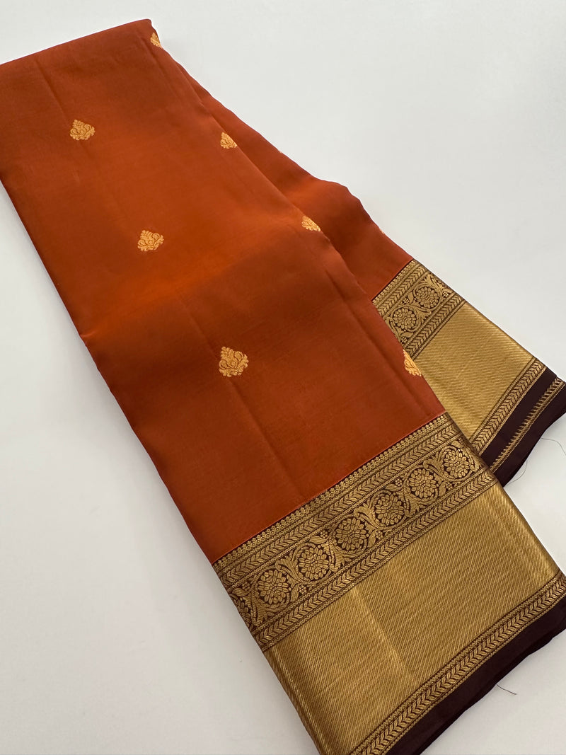 Self Kanchi Silk Sarees🌹-AU14