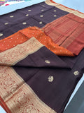 Tussar Fancy Saree in New Contrast Borders🌹- AU-17