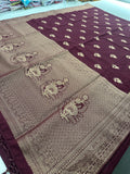 Venkatagiri Soft Cotton Saree- JU28