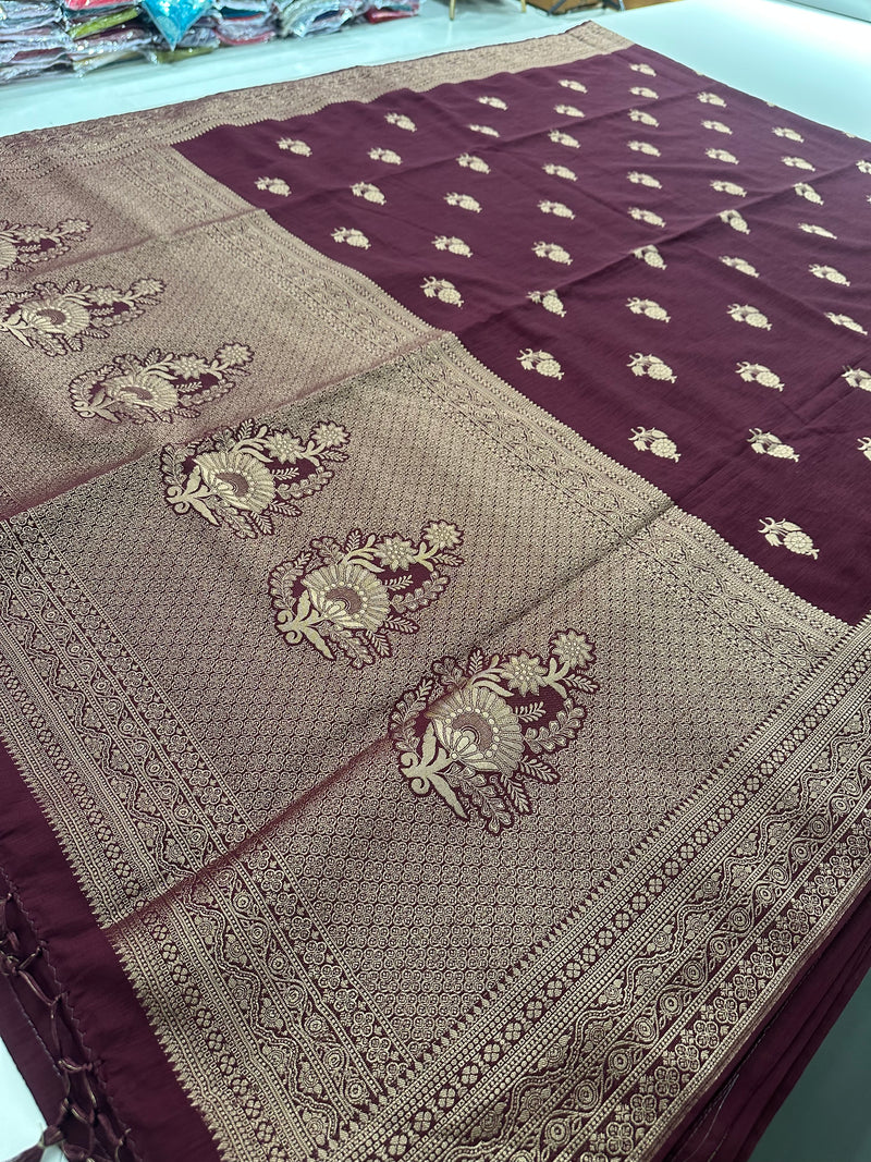 Venkatagiri Soft Cotton Saree- JU28
