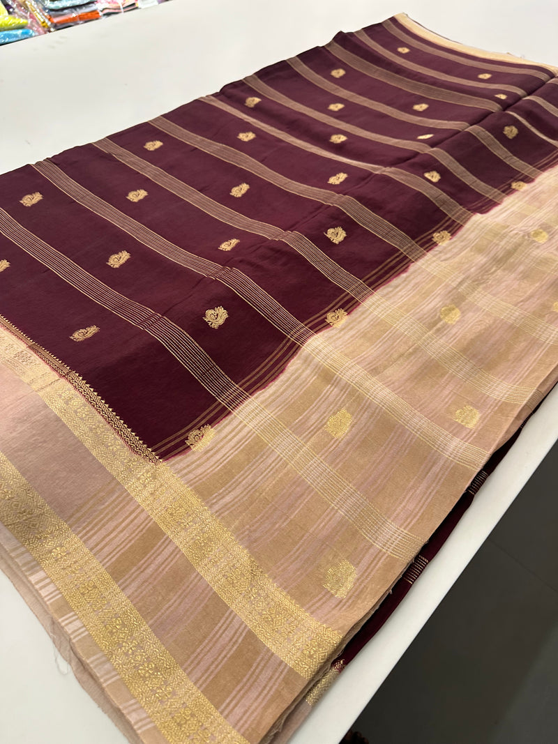 Banarsi Viscose Fancy Saree-J20