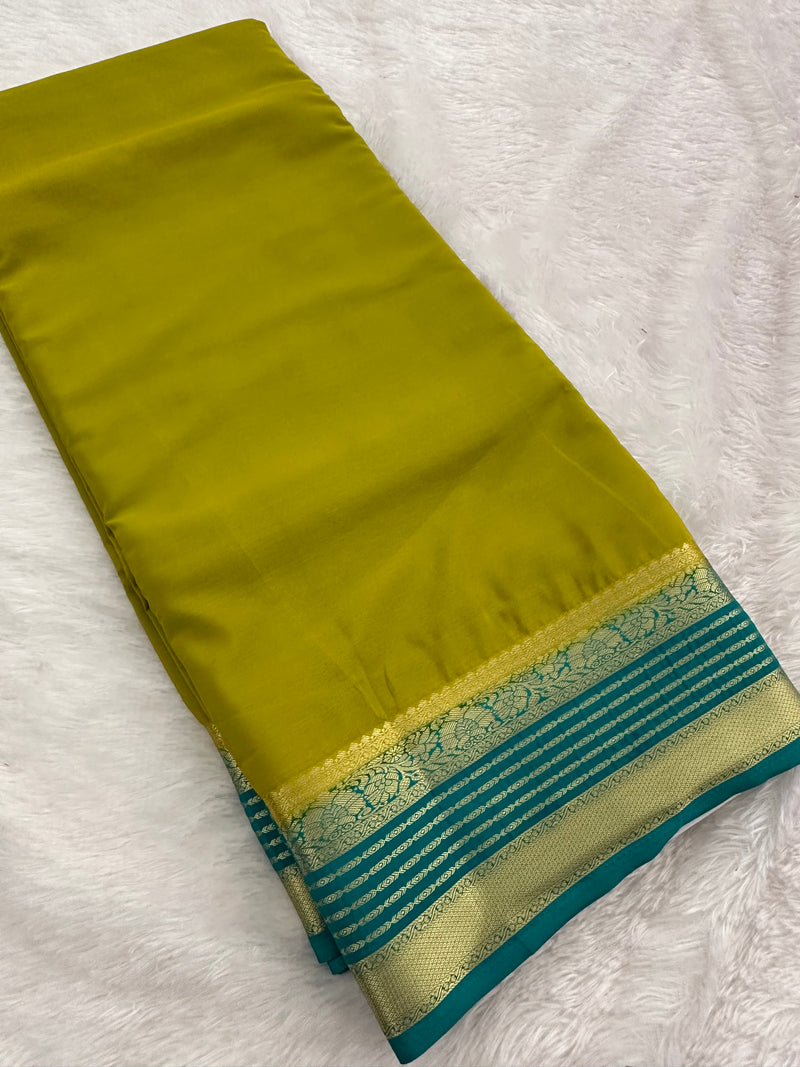 Semi Mysore Crape Fancy-JU4