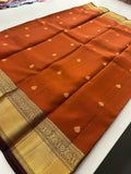 Self Kanchi Silk Sarees🌹-AU14