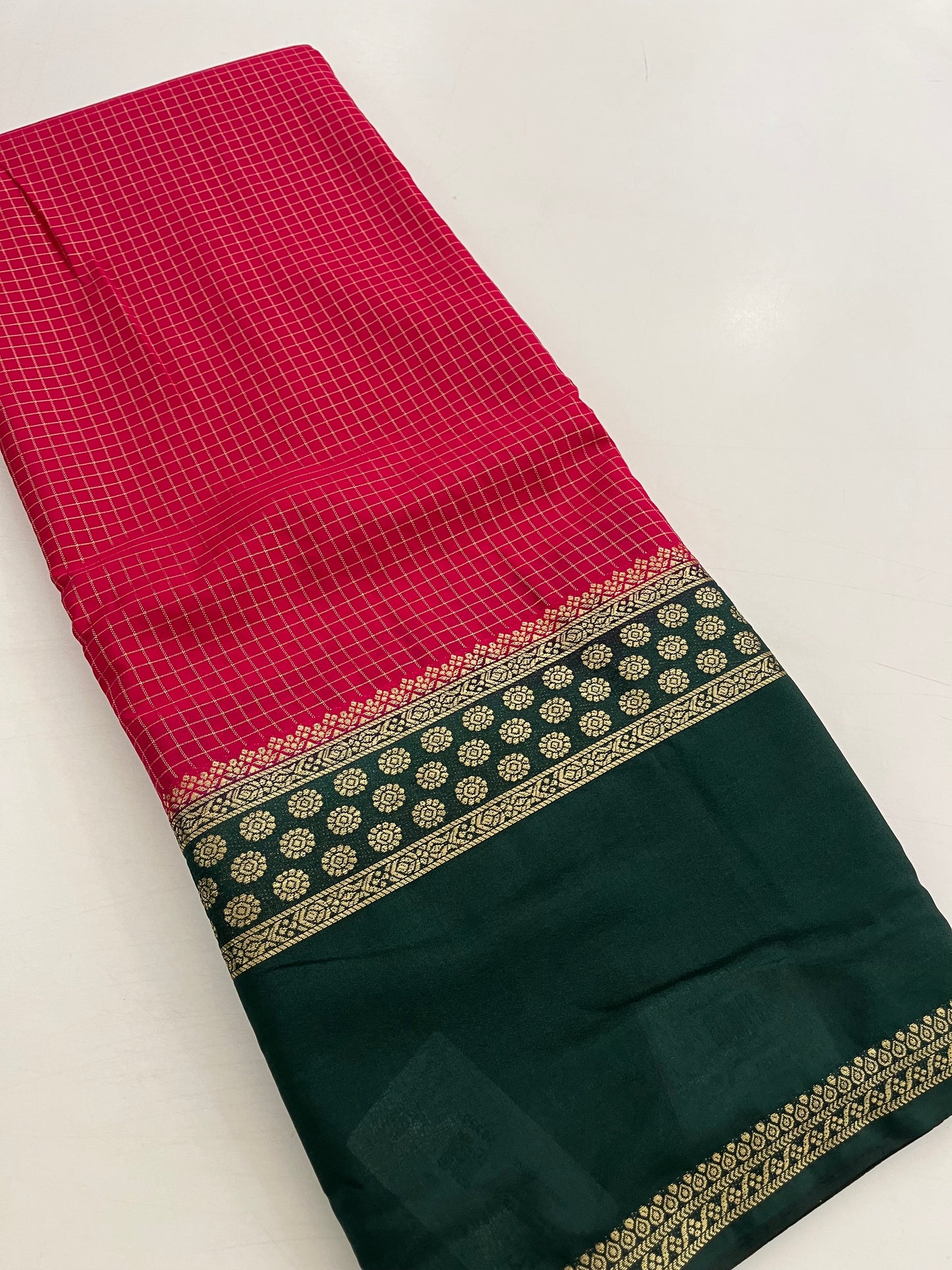 Designer crape silk
