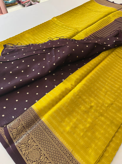 Designer Crape silk saree