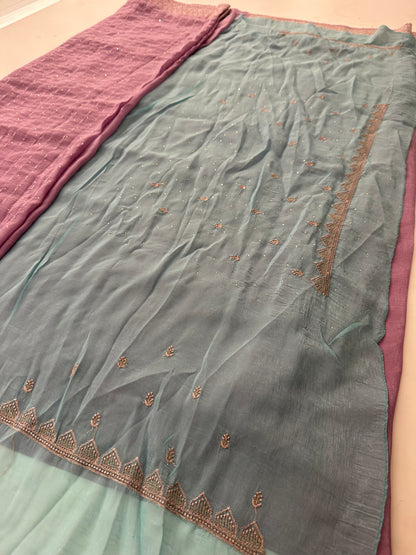 Fancy Designer work saree- M26
