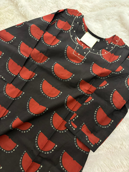 3 Piece Kurti Regular Fit Straight