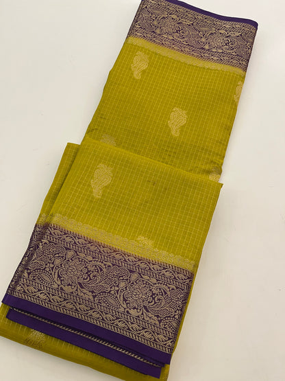 279 SOFT CHINNON FANCY SAREE