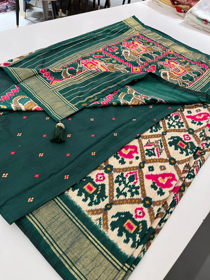 Crepe Chiffon Saree