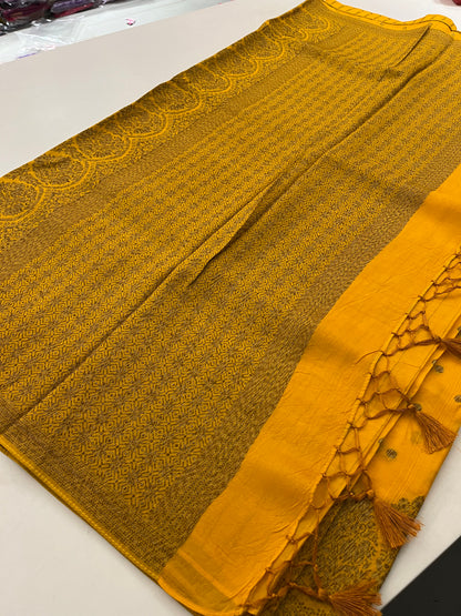 Designer jute silk