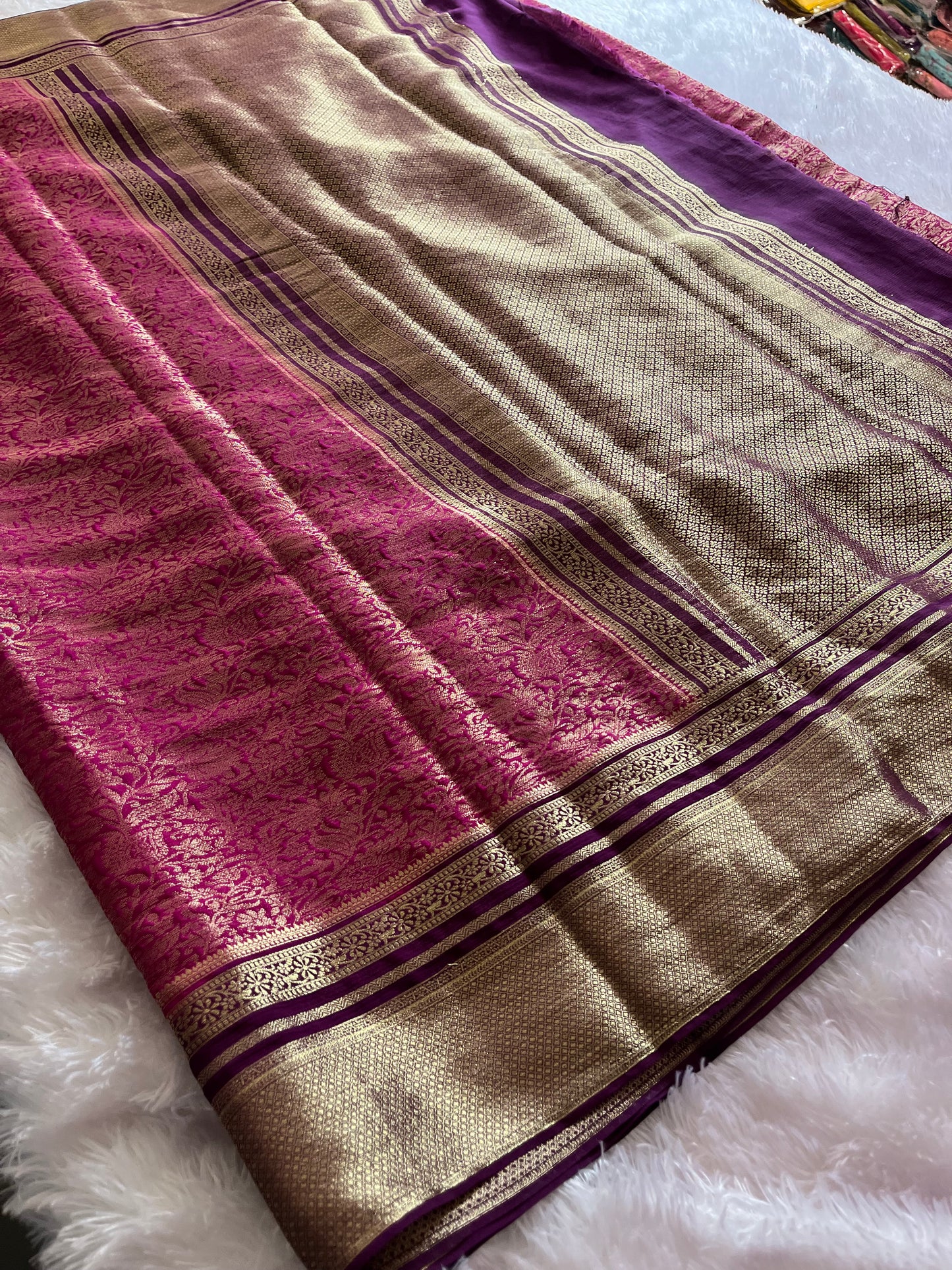 Banarasi Brocade soft silk