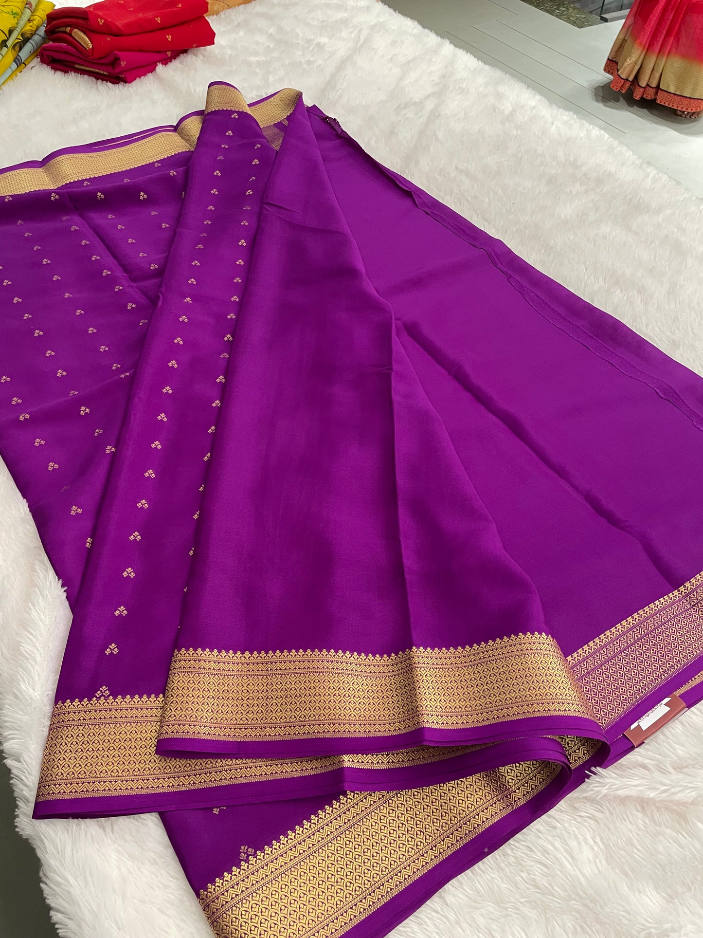 Pure Crape Mysore silk