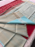 Tissue Kanchi Semi Silk Saree-JU8