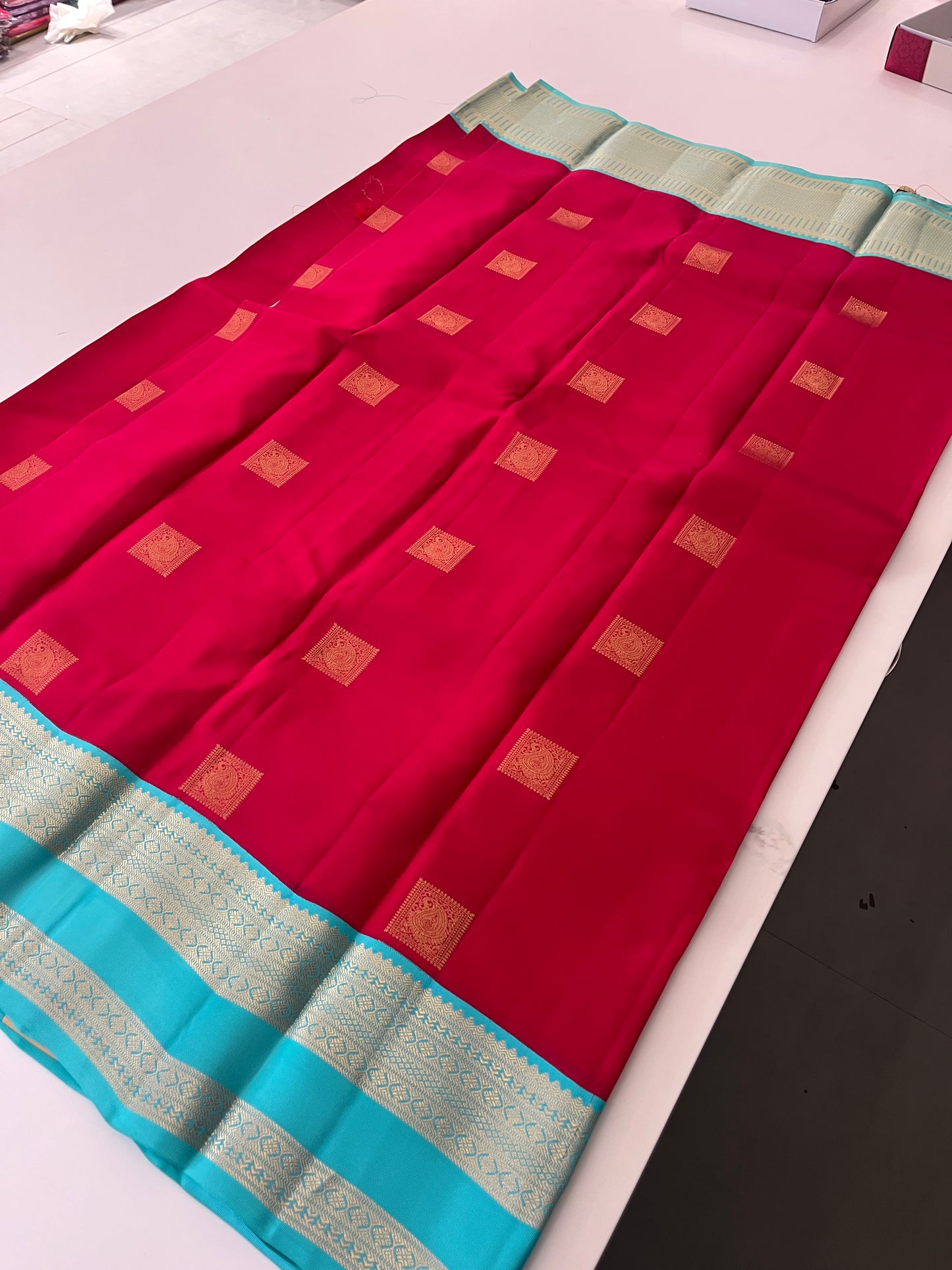 Pure Kanchi Puram silk saree