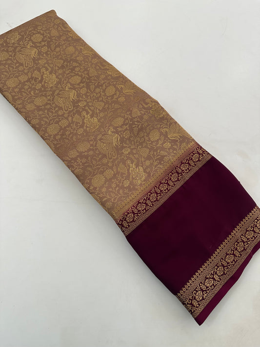 Banarsi Brocade Crape-J5