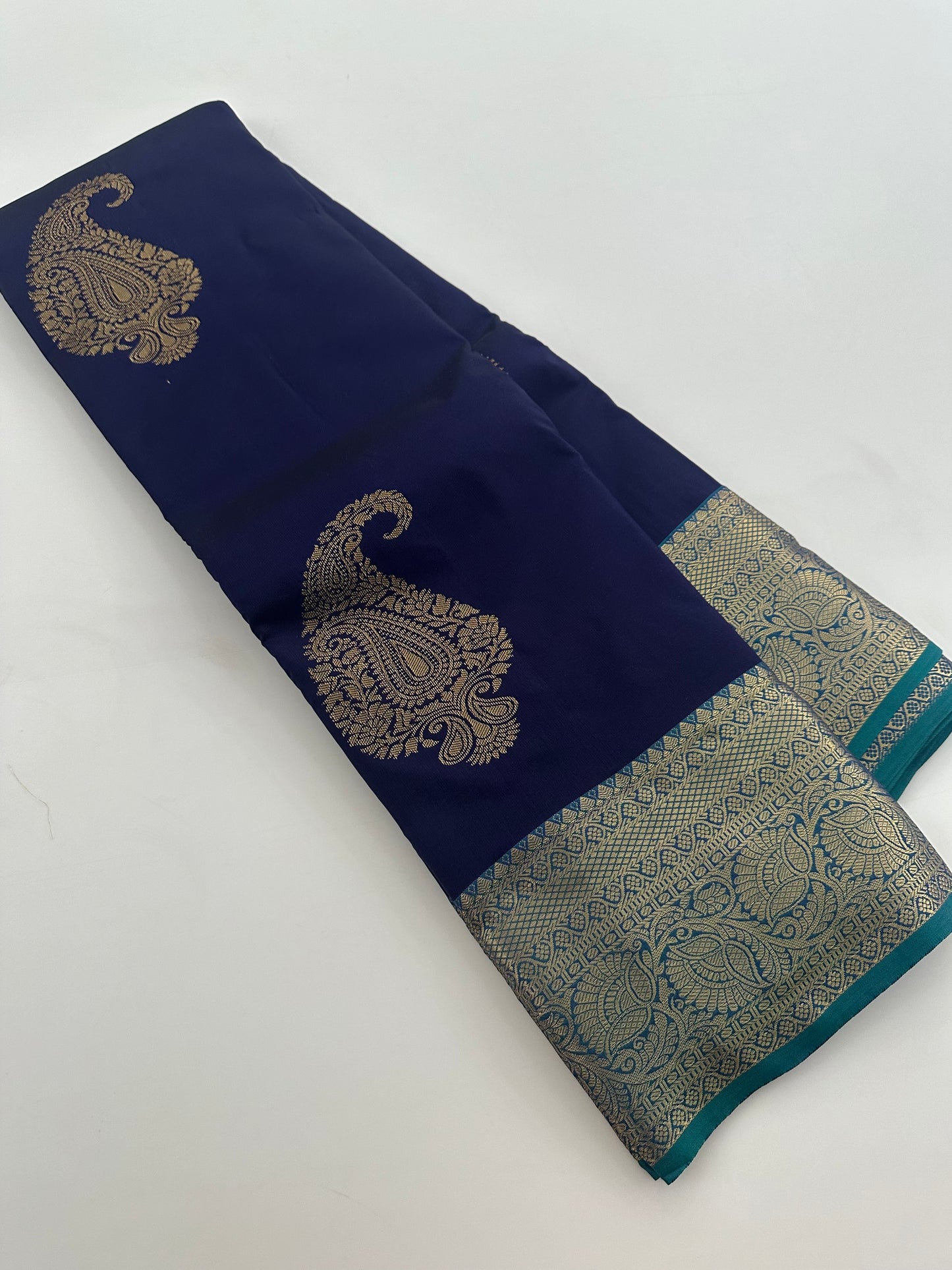Semi Kanchi Silk Saree-JU16